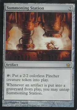 Summoning Station - FD MTG - Damaged / Poor - Image 1