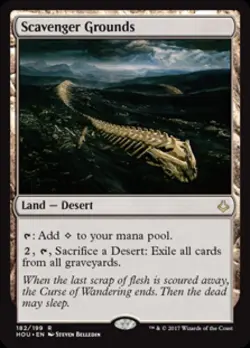 Scavenger Grounds - Medium Play MTG Hour of Devastation - Image 1