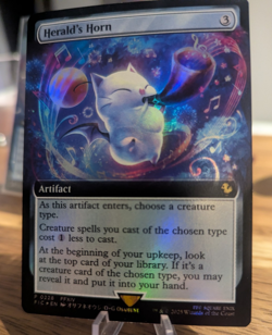 MTG Foil Promo Herald's Horn Rare NM Magic The Gathering - Image 2