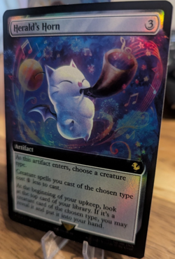 MTG Foil Promo Herald's Horn Rare NM Magic The Gathering - Image 4