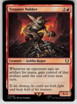 Treasure Nabber Commander: The Lord of the Rings 230 MTG NM - Image 1