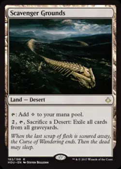Scavenger Grounds -Foil Near Mint MTG Hour of Devastation - Image 1