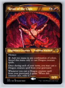 Rivaz of the Claw (Showcase) 314 Rare Dominaria United Magic: The Gathering NM - Image 1