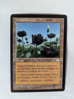 French Lotus Vale Weatherlight MTG NM Free shipping with tracking - Image 1