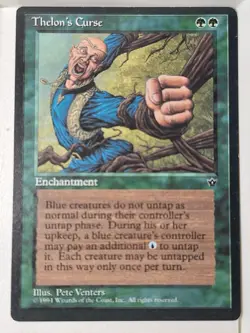 Thelon's Curse - Fallen Empires - Magic the Gathering MTG Nice! - Image 1