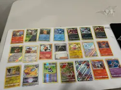 Pokemon Cards Lot - 68 Cards - Holo Rare Eevee Pikachu vmax - Image 1
