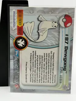 Pokemon Topps Series 2 Blue Logo - Non Holo - Dewgong #87 1119 - Image 2