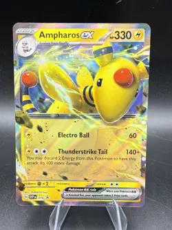 Pokemon - Black Star ⭐ Promo - Ampharos EX - SVP016 - NM/M - Image 1