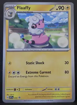 Flaaffy 015 Black Star Promo Scarlet & Violet Promo Pokemon Lightly Played - Image 1