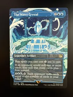 MTG Final Fantasy English The Water Crystal Borderless 0333 Non-Foil - Image 1