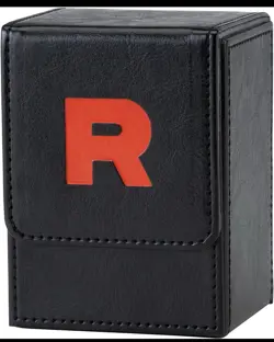 Pokemon Team Rocket Flip Deck Case TCG Box Japanese Pokemon Center US Seller - Image 1