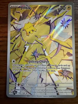 Joltik IR 150/142 Sv07: Stellar Crown Illustration Rare Holo Pokemon TCG NM - Image 1