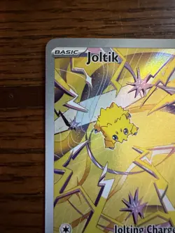 Joltik IR 150/142 Sv07: Stellar Crown Illustration Rare Holo Pokemon TCG NM - Image 2