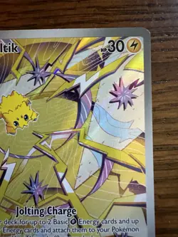 Joltik IR 150/142 Sv07: Stellar Crown Illustration Rare Holo Pokemon TCG NM - Image 3