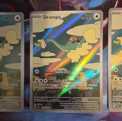 Pokemon TCG: Drampa 184/162 Temporal Forces - Illustration Rare NM - Image 3