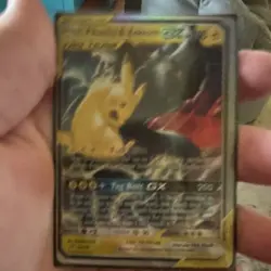 Raichu & Alolan Raichu GX TAG TEAM Pokemon TCG English Pokemon Card - Image 1