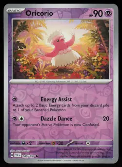 Oricorio 089/191 Common Surging Sparks Pokemon Reverse Holo Near Mint - Image 1