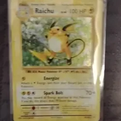 The Pokemon Company Raichu 36/108 Evolutions Holo Rare 100 HP Pokemon TCG - Image 1