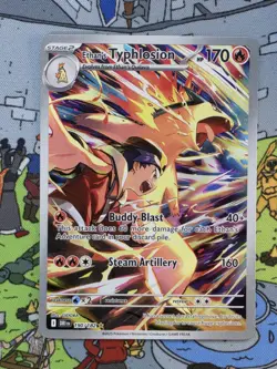 Ethans Typhlosion Illustration Rare Sv10: Destined Rivals 190/182 Pokemon TCG NM - Image 1
