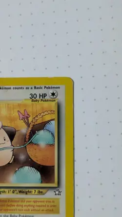 Cleffa 20/111 Pokemon Neo Genesis Unlimited HP DAMAGED - Image 4