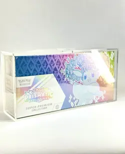 Pokemon Prismatic SPC Acrylic Case | Magnetic Lid + UV Protection - Image 1