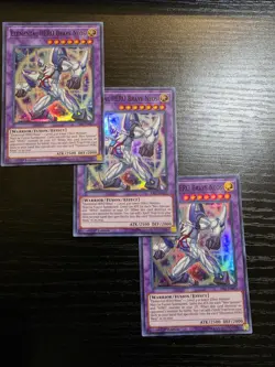 x3 Yugioh Elemental HERO Brave Neos SAST-EN035 Super Rare 1st Ed LP - Play set - Image 1