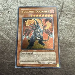 Volcanic Doomfire - FOTB-EN008 - Ultimate Rare 1st Yugioh LP - Image 1