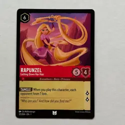 Rapunzel 121/204 Disney Lorcana The First Chapter Regular Uncommon Card NM - Image 1
