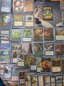 Sliver Overlord Custom 100 CEDH Deck Fan Art MTG Proxies Sleeves and Box! - Image 3