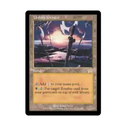 WOTC MtG Onslaught Unholy Grotto (R) Fair - Image 1