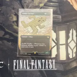 JUMBO CACTUAR (BORDERLESS) Final Fantasy Magic MTG MINT CARD - Image 1