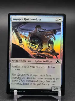 MTG - Voyager Quickwelder (Foil) - Aetherdrift NM/M Condition - Image 1
