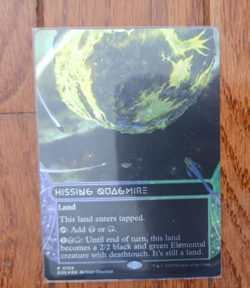 Hissing Quagmire MTG Galaxy Foil Borderless 109 Edge of Eternities - Image 1