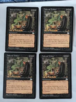 4 Infernal Tribute Wetherlight MTG NM Free shipping with tracking - Image 1