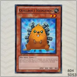 Quillbolt Hedgehog - 5DS3-EN012 - Common 1st Edition Yugioh - Image 1