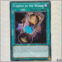 Turning of the World - CYHO-EN058 - Common 1st Edition Yugioh - Image 1