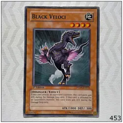 Black Veloci - PTDN-EN033 - Common 1st Edition Yugioh - Image 1