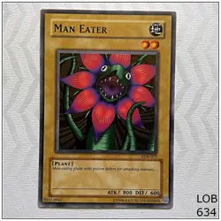 Man Eater - LOB-075 - Common Unlimited Yugioh - Image 1