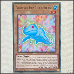 Cartorhyn the Hidden Gem of the Seafront - POTE-EN036 - Common 1st Edit Yugioh - Image 1