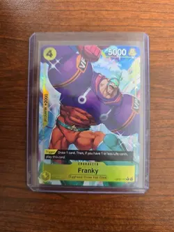Franky (Parallel) (OP07-107) Character Foil 5000 Power 500 Years One Piece Card… - Image 1