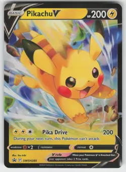Pikachu V - Promo SWSH: Sword & Shield Promo Cards SWSH285 Pokemon - Image 1