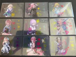 Goddess Story 10M04 - FR RAINBOW Lot - 9 Cards! Clear - VERY RARE! - Image 1