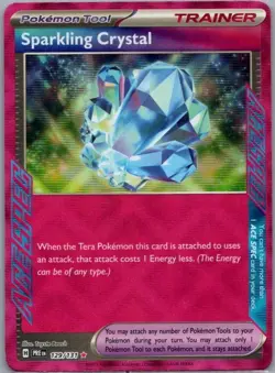 Pokemon Card Sparkling Crystal 129/131 Prismatic Evolutions - Near Mint - Image 1