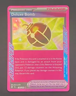 Pokemon Card Deluxe Bomb 134/142 Stellar Crown - Near Mint - Image 1