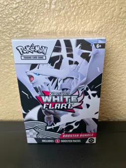 Pokemon Trading Card Games Scarlet Violet White Flare Booster Bundle Sealed - Image 1