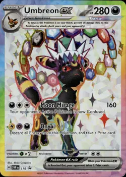 Umbreon ex SVP 176 Scarlet & Violet Promo Cards NM - Image 1