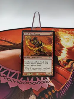 Mtg Krark-Clan Shaman Mirrodin Foil VG - Image 1