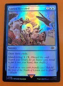 1x Lorien Revealed (0060 (LP) | FOIL | LTR: Tales of Middle-Earth | MTG Magic - Image 1