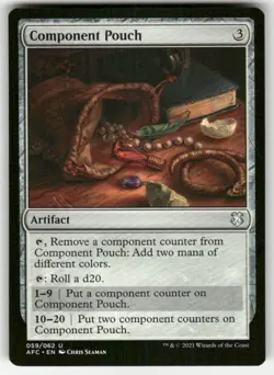 Component Pouch 59 Commander: Adventures in the Forgotten Realms NM MTG - Image 1