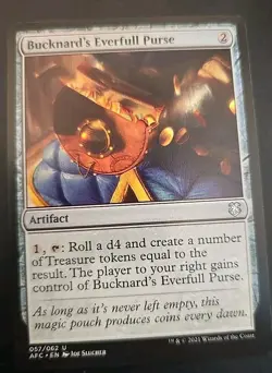 Bucknard's Everfull Purse Adventures in the Forgotten Realms MTG Regular NM - Image 1